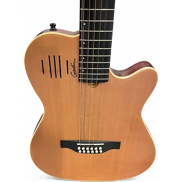 Used Godin A12 Antique Natural 12 String Acoustic Guitar