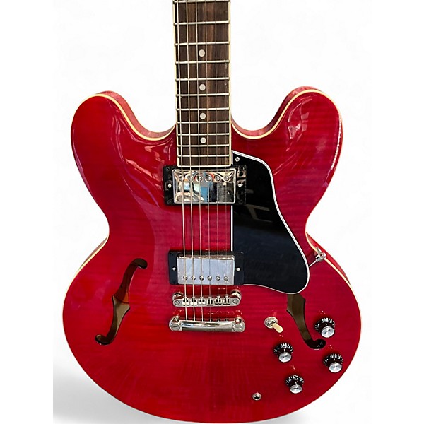 Used 2024 Epiphone ES335 Cherry Hollow Body Electric Guitar