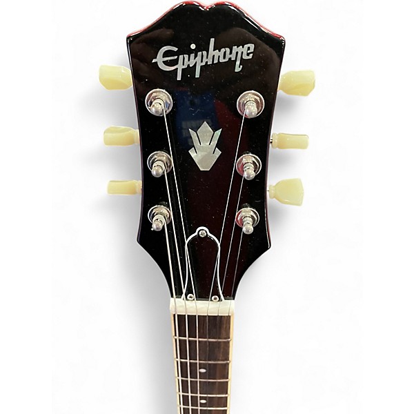 Used 2024 Epiphone ES335 Cherry Hollow Body Electric Guitar