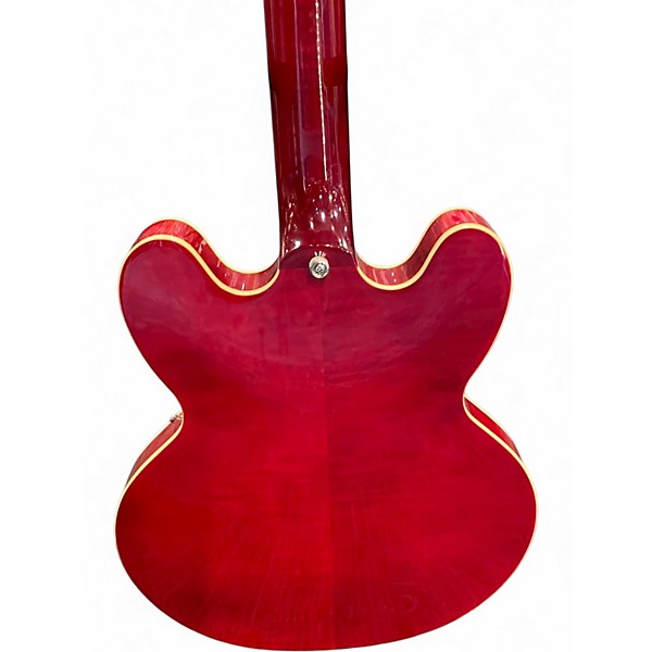 Used 2024 Epiphone ES335 Cherry Hollow Body Electric Guitar