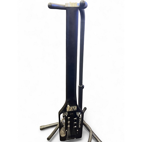 Used Traveler Guitar  LEFT HANDED Ultra Light Black Acoustic Electric Guitar