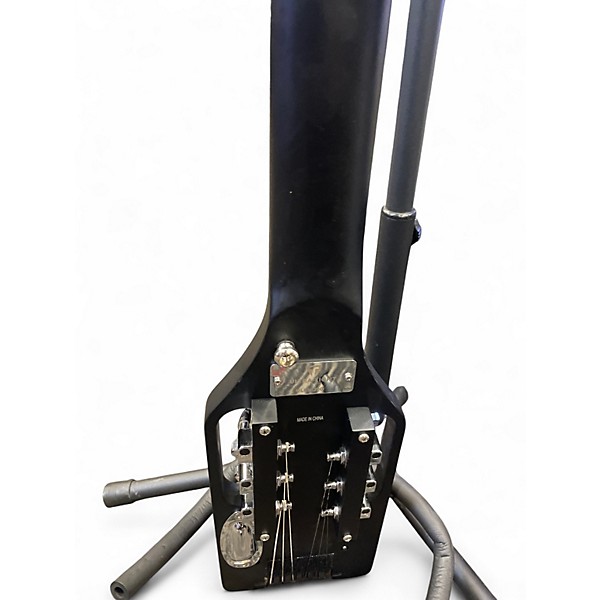 Used Traveler Guitar  LEFT HANDED Ultra Light Black Acoustic Electric Guitar