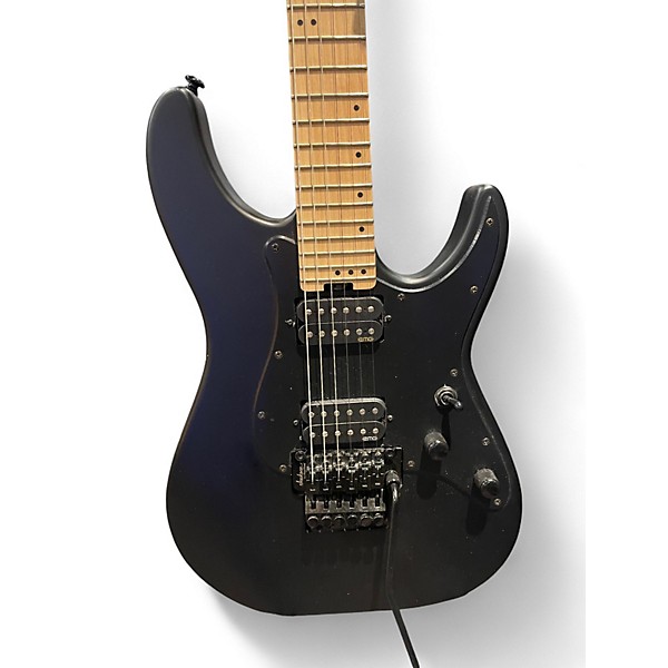 Used Schecter Guitar Research Sunset Triad Black Solid Body Electric Guitar