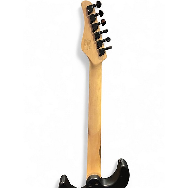 Used Schecter Guitar Research Sunset Triad Black Solid Body Electric Guitar