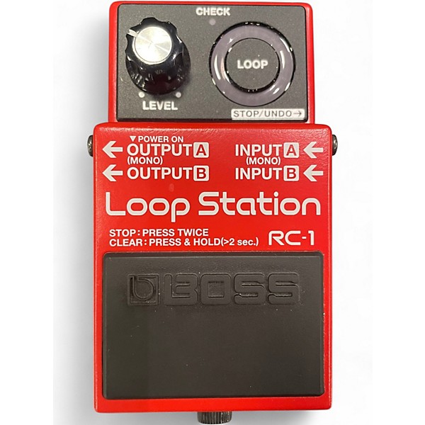 Used BOSS RC1 Loop Station Pedal