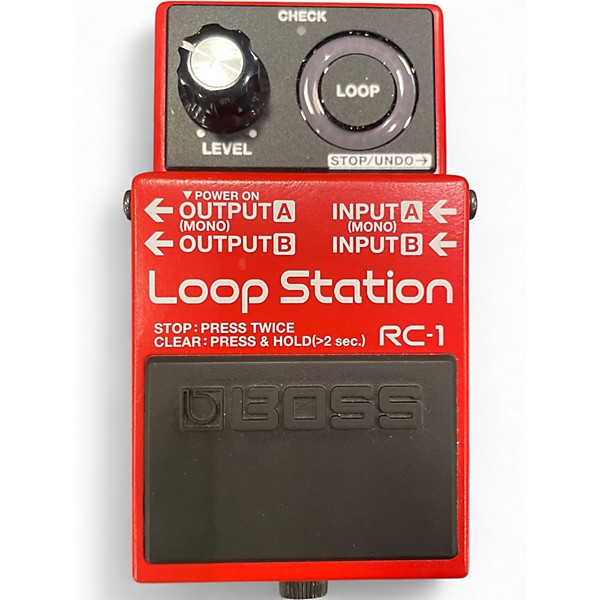 Used BOSS RC1 Loop Station Pedal