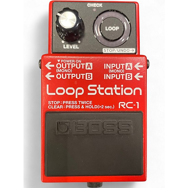 Used BOSS RC1 Loop Station Pedal