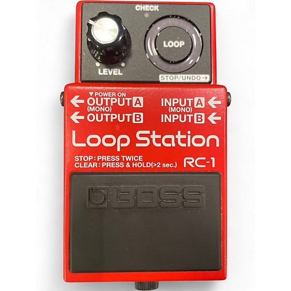 Used BOSS RC1 Loop Station Pedal
