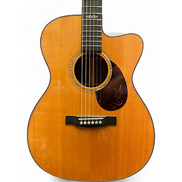 Used Martin OMCPA1 Plus Natural Acoustic Electric Guitar