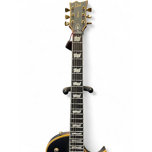 Used ESP LTD EC1000 Deluxe Black Solid Body Electric Guitar