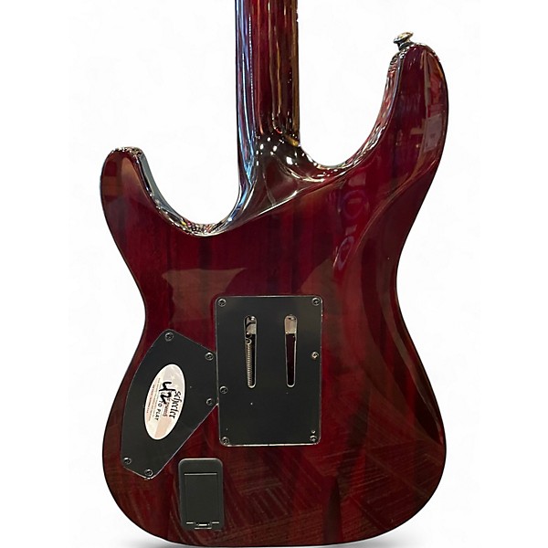 Used Schecter Guitar Research Hellraiser C1 RED Solid Body Electric Guitar