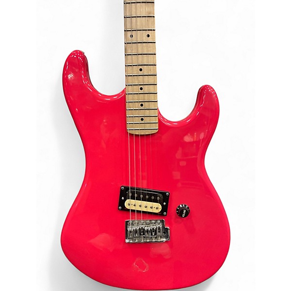 Used Kramer Baretta Special Coral Red Solid Body Electric Guitar