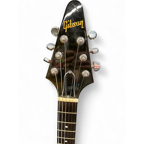 Used Gibson Flying V Natural Solid Body Electric Guitar