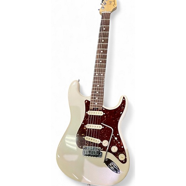 Used Fender American Elite Stratocaster Olympic White Solid Body Electric Guitar