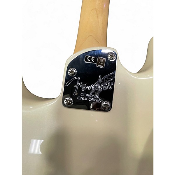 Used Fender American Elite Stratocaster Olympic White Solid Body Electric Guitar