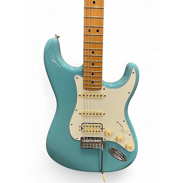 Used Fender Stratocaster aquatone blue Solid Body Electric Guitar