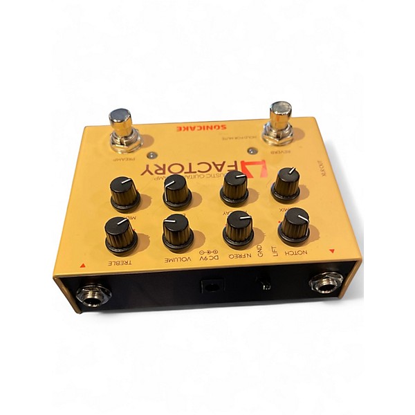 Used Sonicake A Factory Acoustic Guitar Preamp Effect Pedal