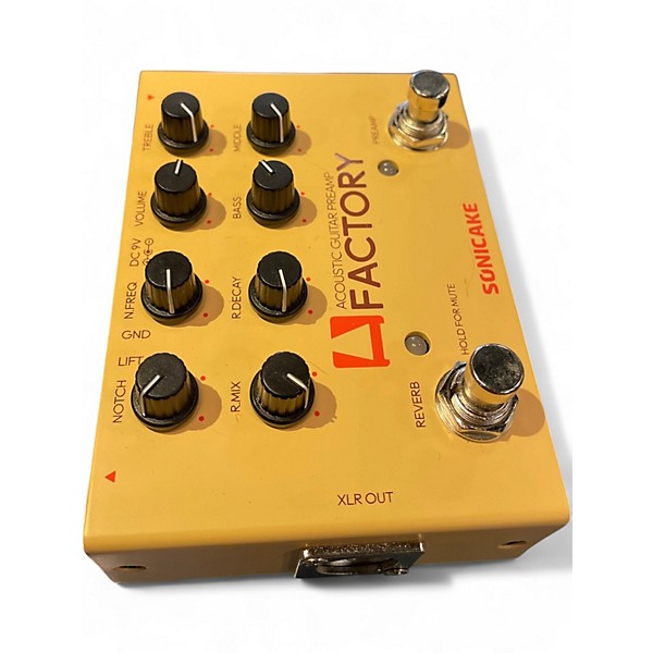 Used Sonicake A Factory Acoustic Guitar Preamp Effect Pedal