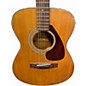 Vintage 1970s Yamaha FG110 Natural Acoustic Guitar