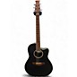 Used Applause AB28-5S Black Acoustic Electric Guitar thumbnail