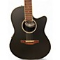 Used Applause AB28-5S Black Acoustic Electric Guitar