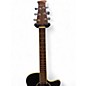 Used Applause AB28-5S Black Acoustic Electric Guitar