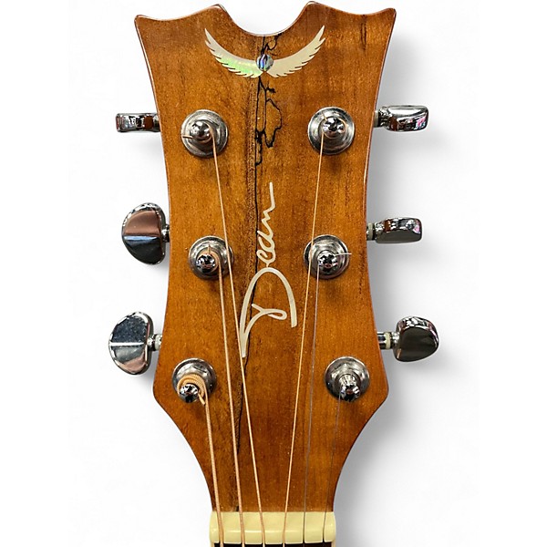 Used Dean PESMGC Natural Acoustic Guitar