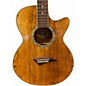 Used Dean PESMGC Natural Acoustic Guitar