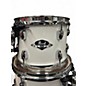 Used Pearl 5 Piece Export WHITE Drum Kit