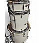 Used Pearl 5 Piece Export WHITE Drum Kit