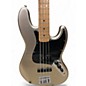 Used Fender 75th Anniversary Commemorative American Jazz Bass Inca Silver Electric Bass Guitar