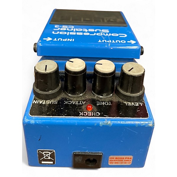 Used BOSS CS3 Compressor Sustainer Effect Pedal