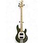 Used Sterling by Music Man RAY4HH OLIVE GREEN Electric Bass Guitar thumbnail