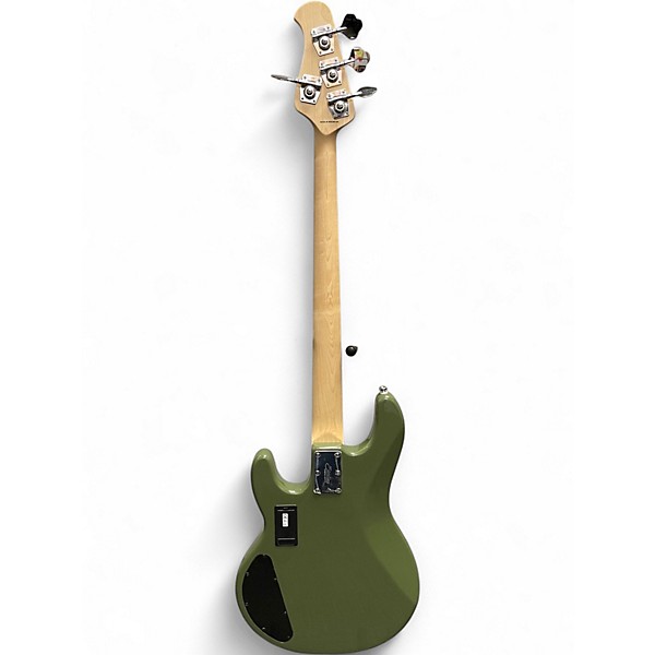 Used Sterling by Music Man RAY4HH OLIVE GREEN Electric Bass Guitar