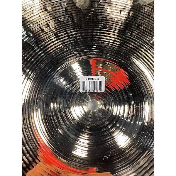 Used MEINL 19in byzane medium thin crash Cymbal