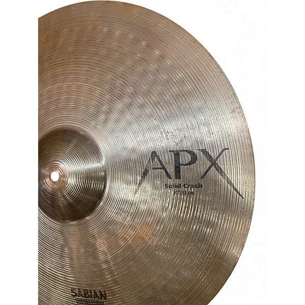 Used SABIAN 20in APX Crash Cymbal