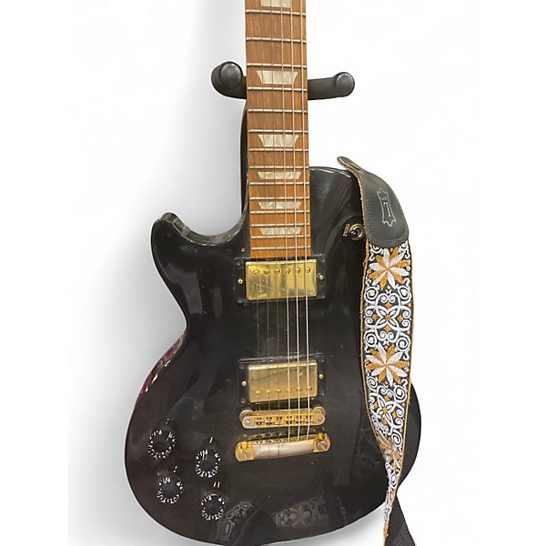 Used Gibson LH Les Paul Studio Black Solid Body Electric Guitar