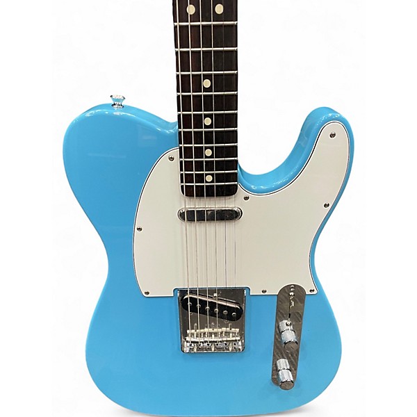 Used 2023 Fender LIMITED INTERNATIONAL COLOR TELECASTER MAUI BLUE Solid Body Electric Guitar