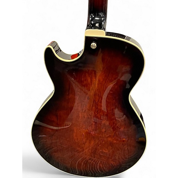 Used Ibanez AG95 Artcore Expressionist Dark Amber Hollow Body Electric Guitar