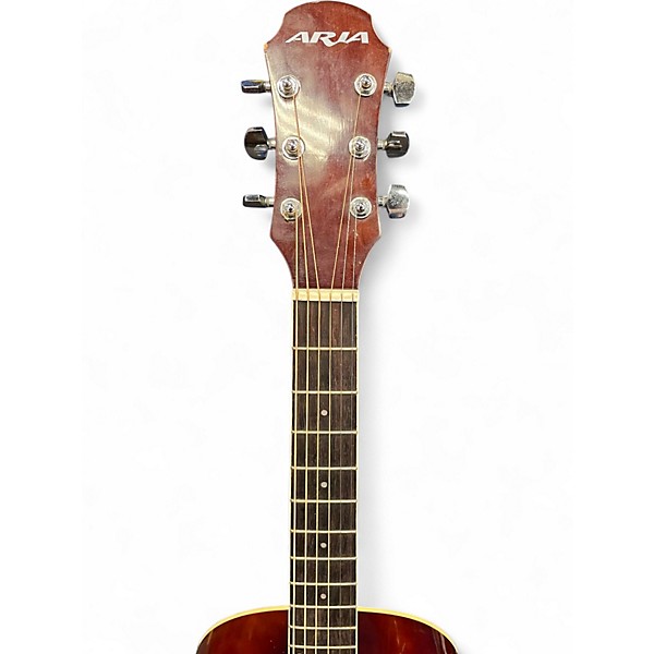Used Aria AF20 CS 2 Color Sunburst Acoustic Guitar