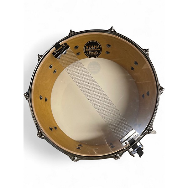 Used TAMA 6X14 Artwood Snare Trans Brown Drum