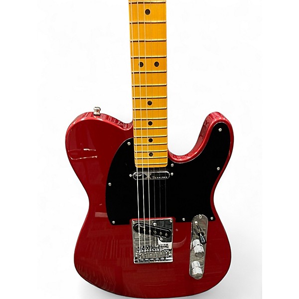 Used Fender American Ultra II telecaster Sinister Red Solid Body Electric Guitar