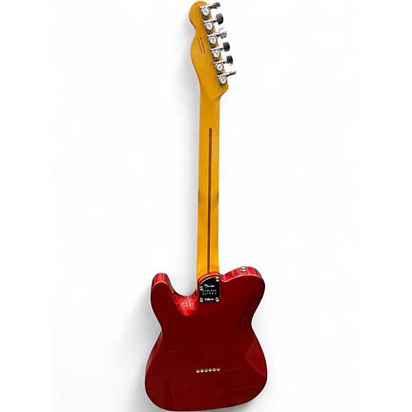 Used Fender American Ultra II telecaster Sinister Red Solid Body Electric Guitar