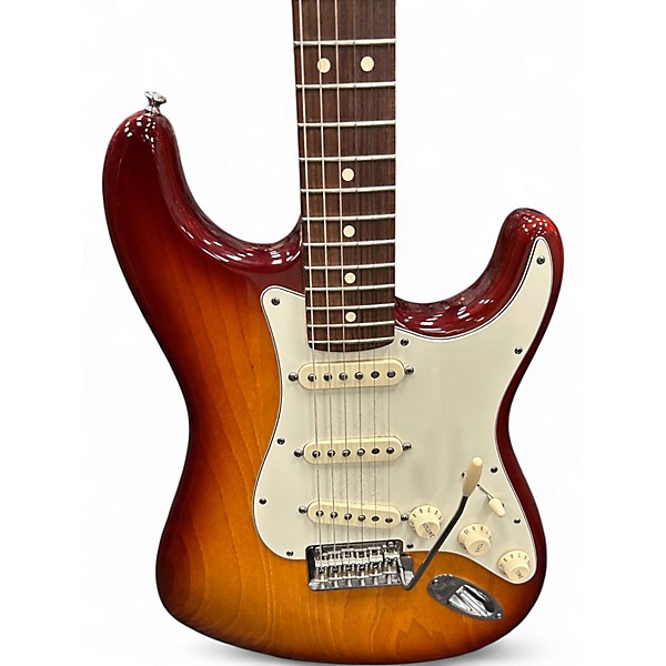 Used Fender American Standard Stratocaster Sienna Sunburst Solid Body Electric Guitar