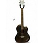Used Schecter Guitar Research Caffe Monster Black Acoustic Guitar thumbnail
