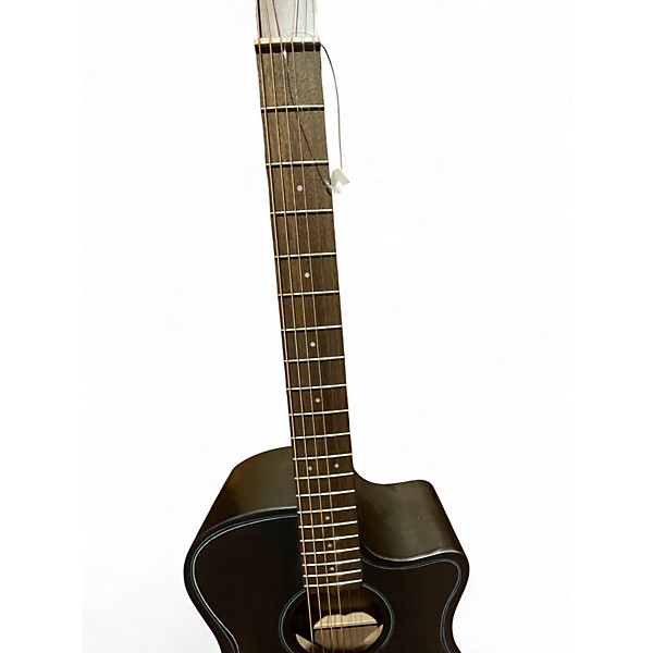 Used Schecter Guitar Research Caffe Monster Black Acoustic Guitar