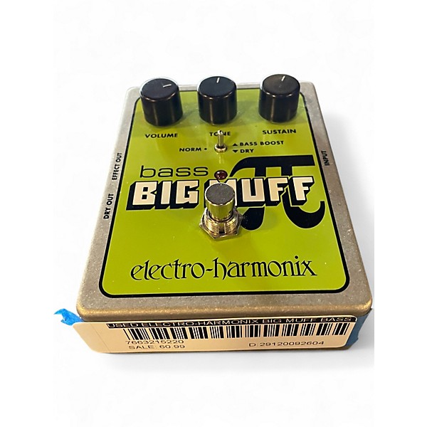 Used Electro-Harmonix Big Muff Bass Distortion Bass Effect Pedal