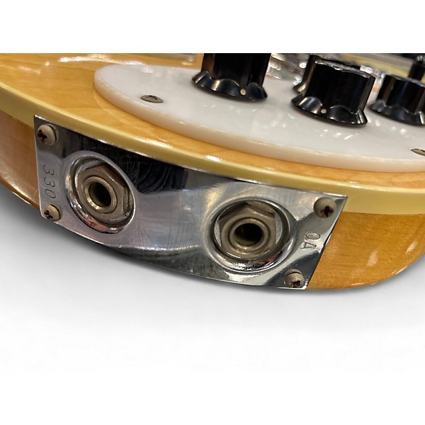 Used Rickenbacker 4001 Natural Electric Bass Guitar