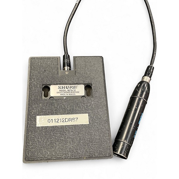 Used Shure Beta 91 Dynamic Microphone