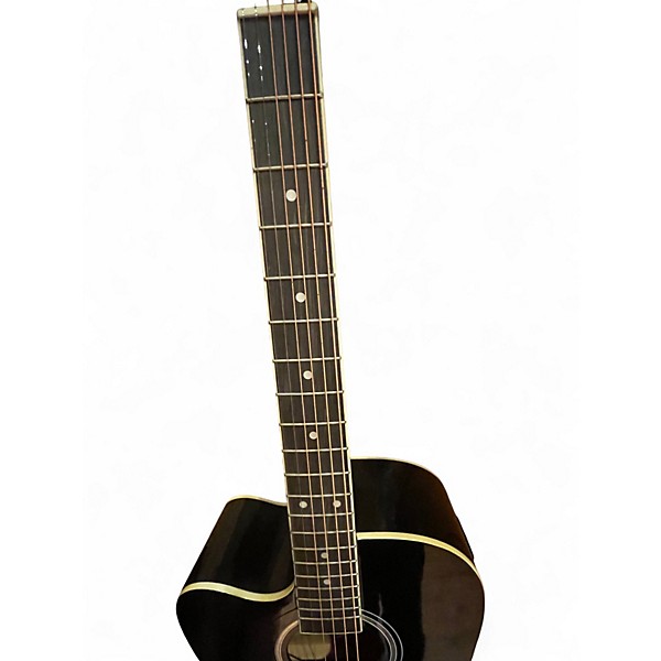 Used Ashthorpe D98 BLACK Acoustic Electric Guitar